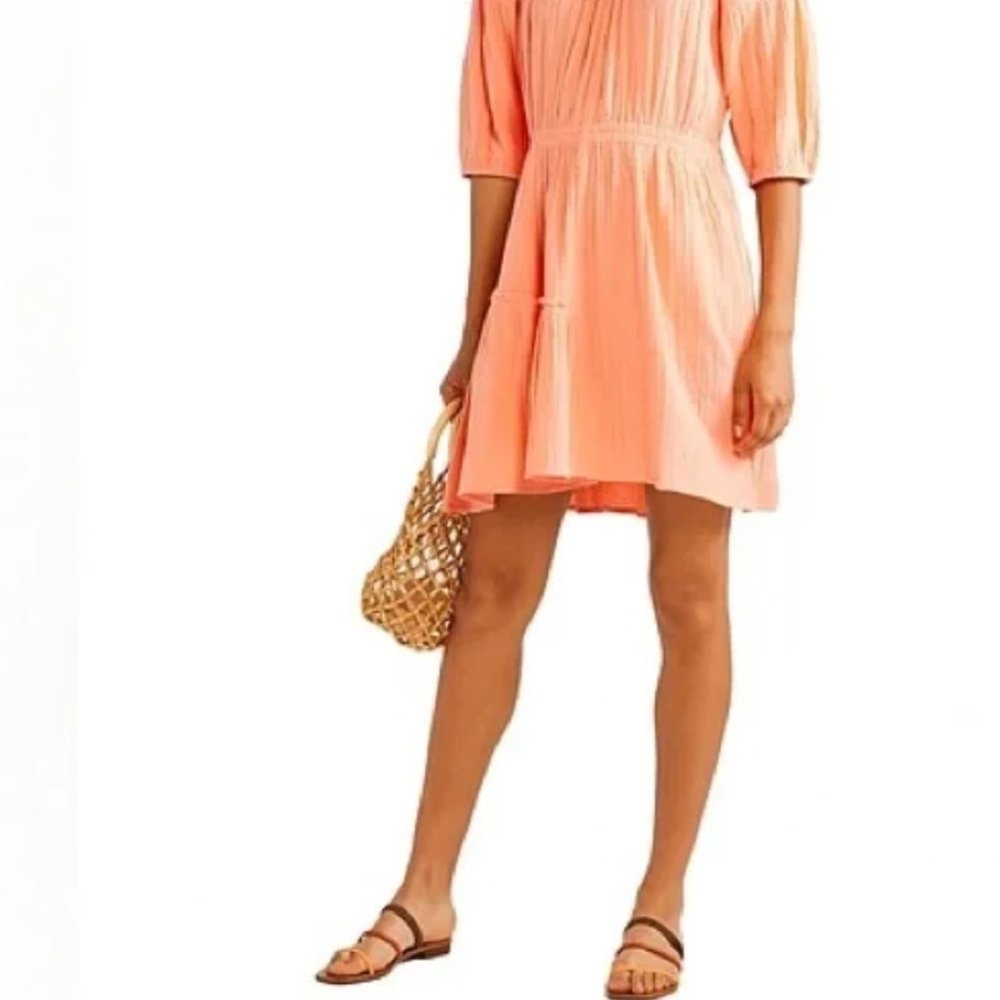 Camellia Mini Dress - 0 / Summer Melon